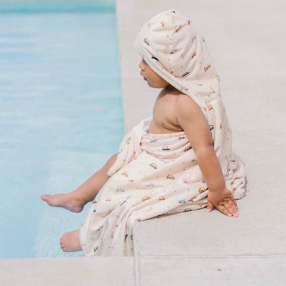 Hooded Towels - Cars / Infant