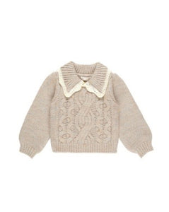 Alice Sweater - Heathered Sand (Kids)