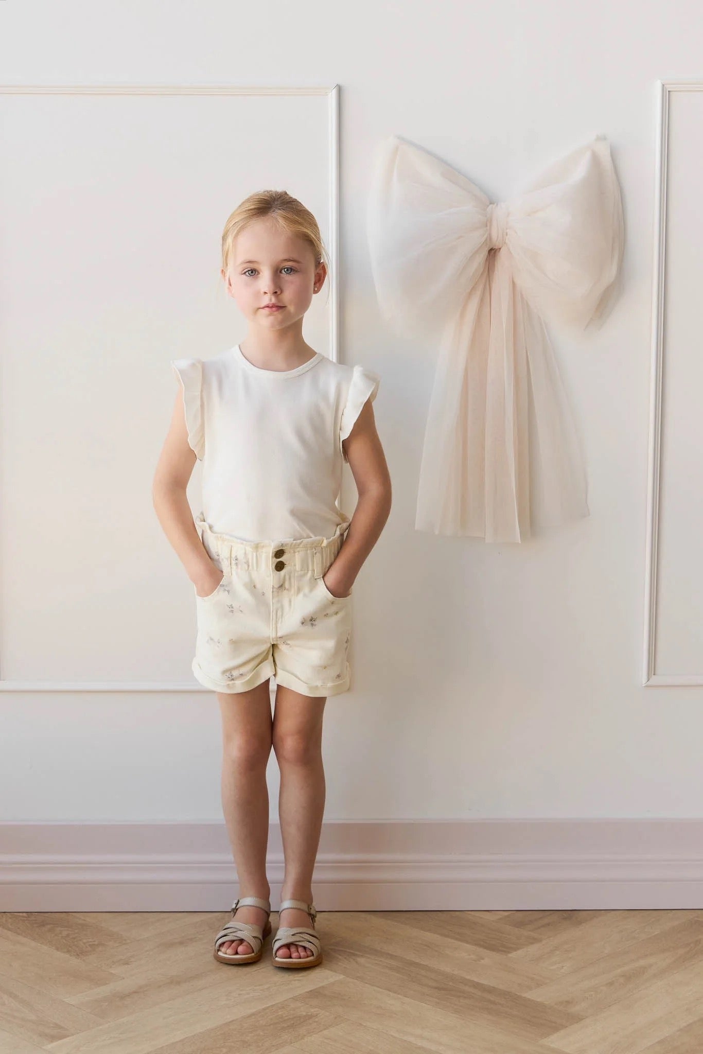 Pima Cotton Lyla Top - Parchment