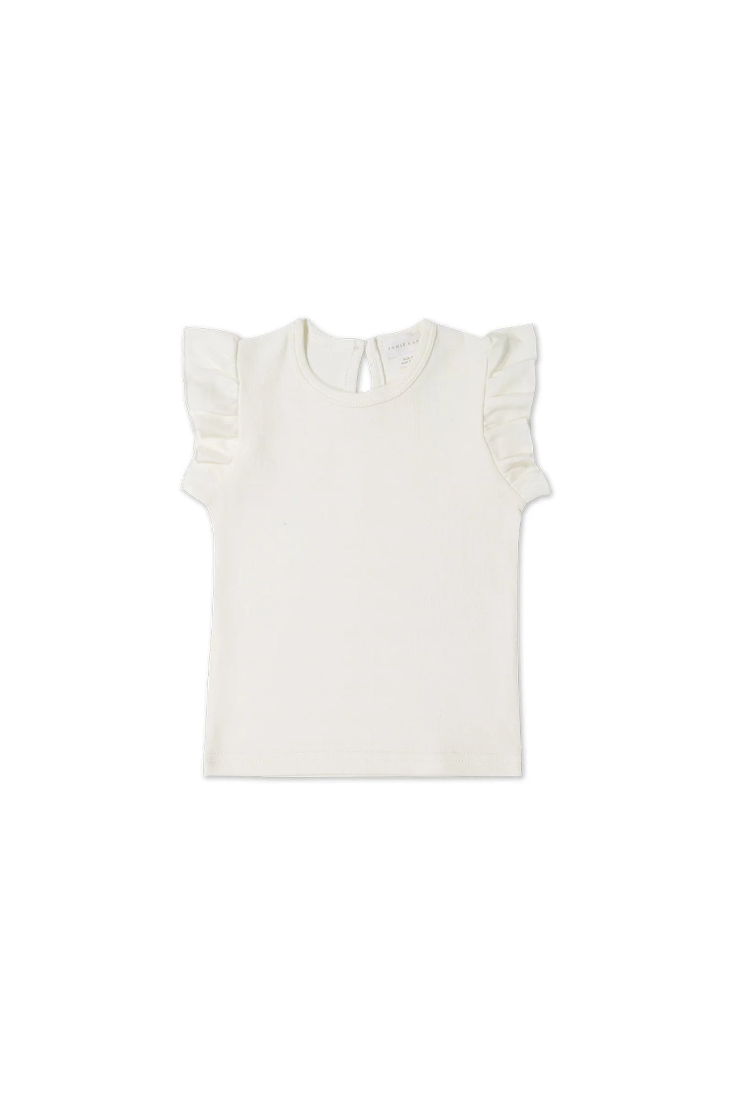 Pima Cotton Lyla Top - Parchment