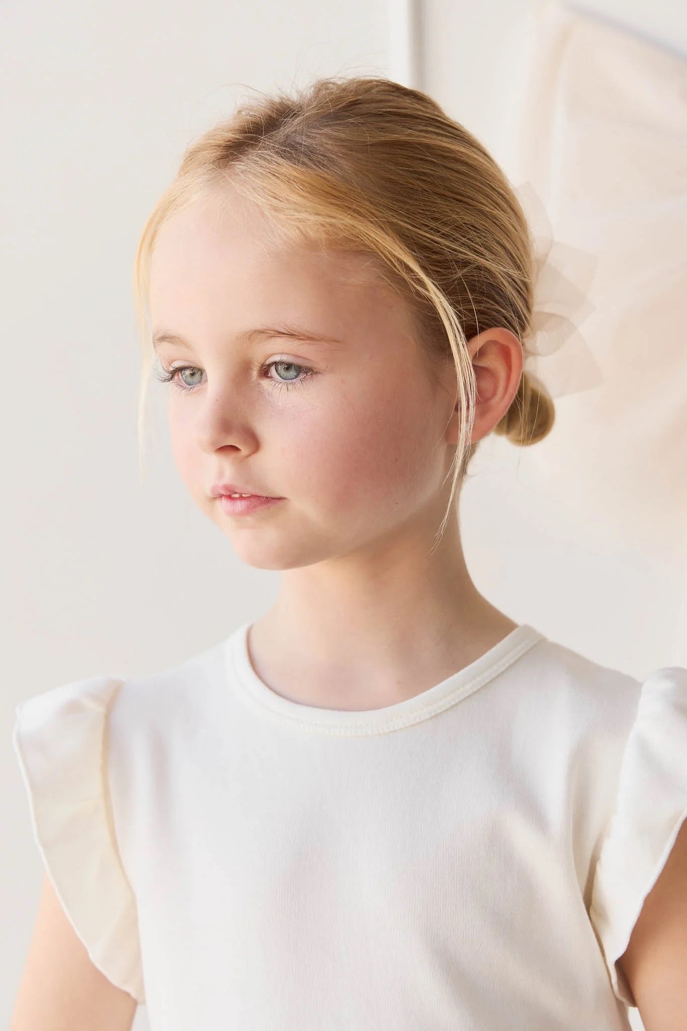 Pima Cotton Lyla Top - Parchment