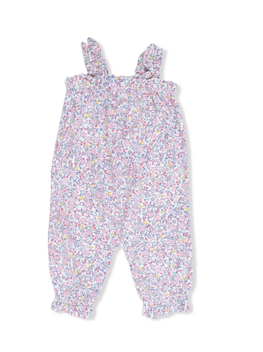 Elizabeth's Garden - Ruffle Strap Romper