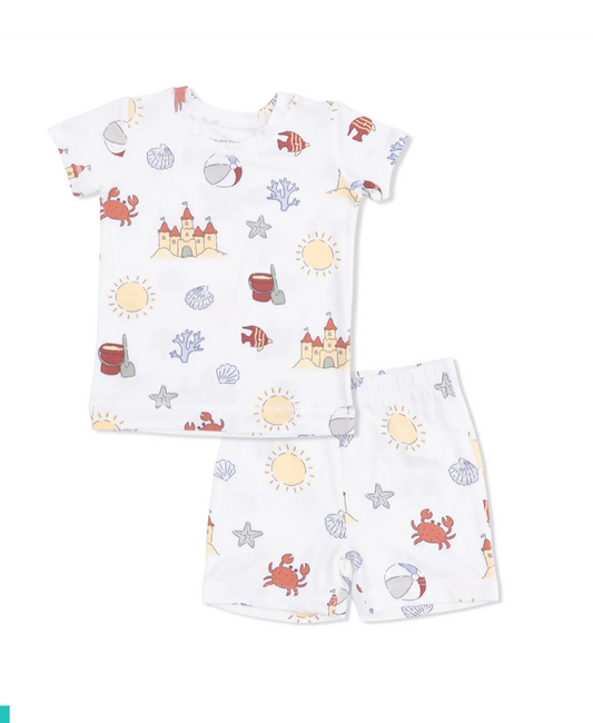 Sunny Sandcastles - Loungewear Short Set