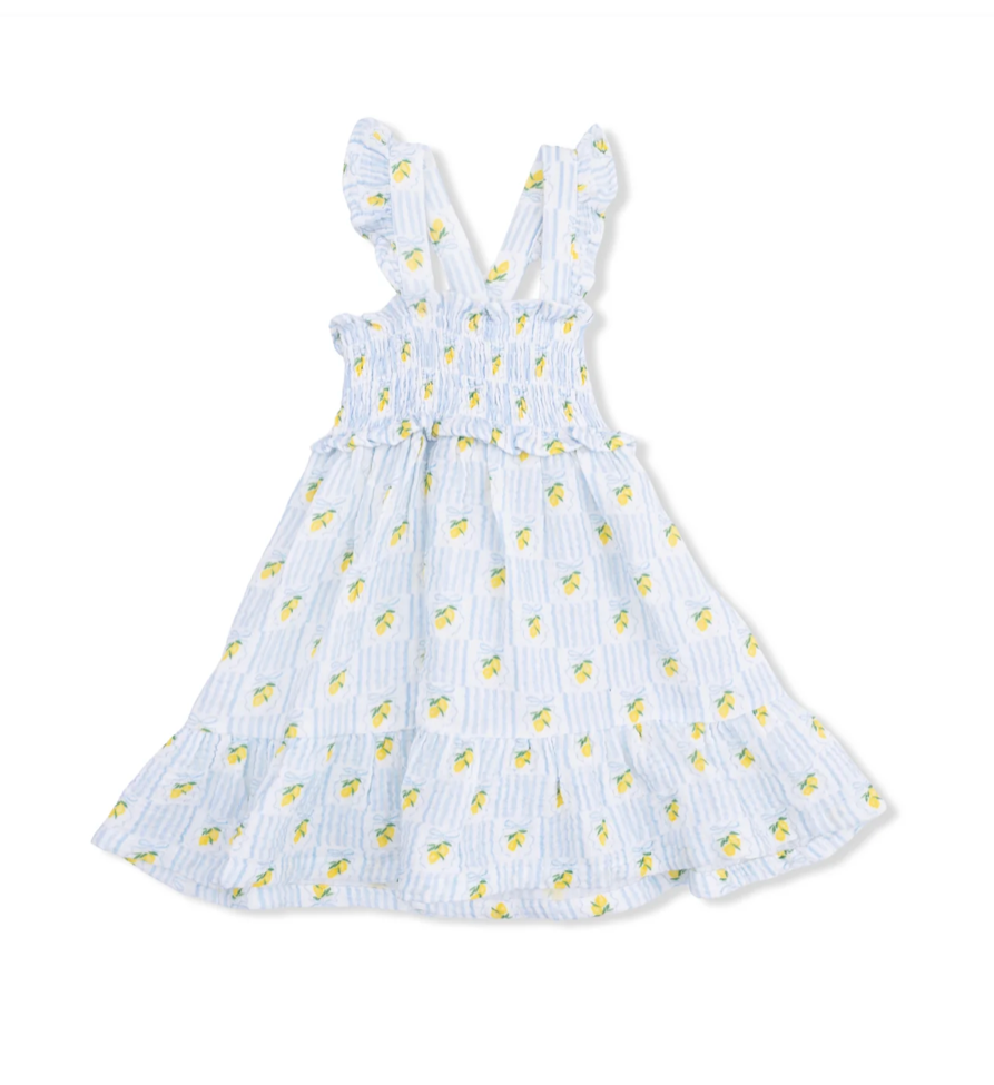 Smocked Ruffle Sundress - Lovely Lemons