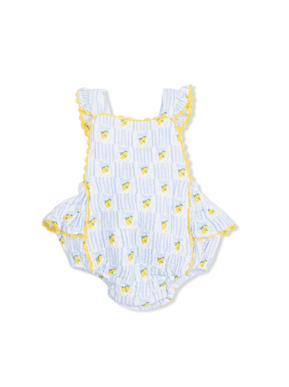 Ric Rac Sunsuit Bubble - Lovely Lemons