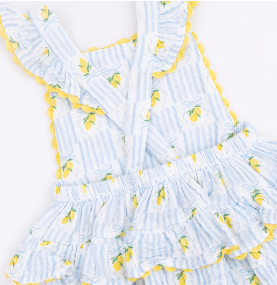 Ric Rac Sunsuit Bubble - Lovely Lemons