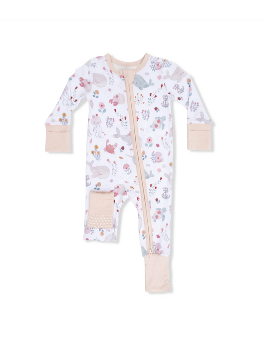 Garden Sea Creatures Convertible Romper
