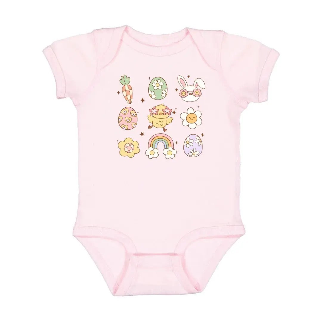 Groovy Chick Short Sleeve Bodysuit