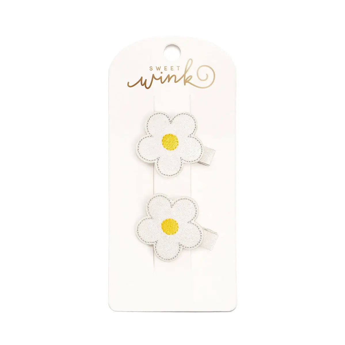 Daisy Flower Clip Set