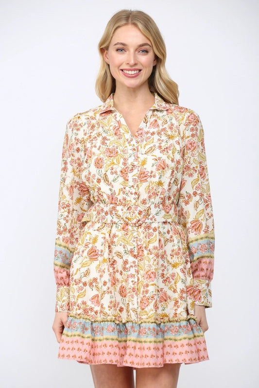 On Vacation Belted Dress