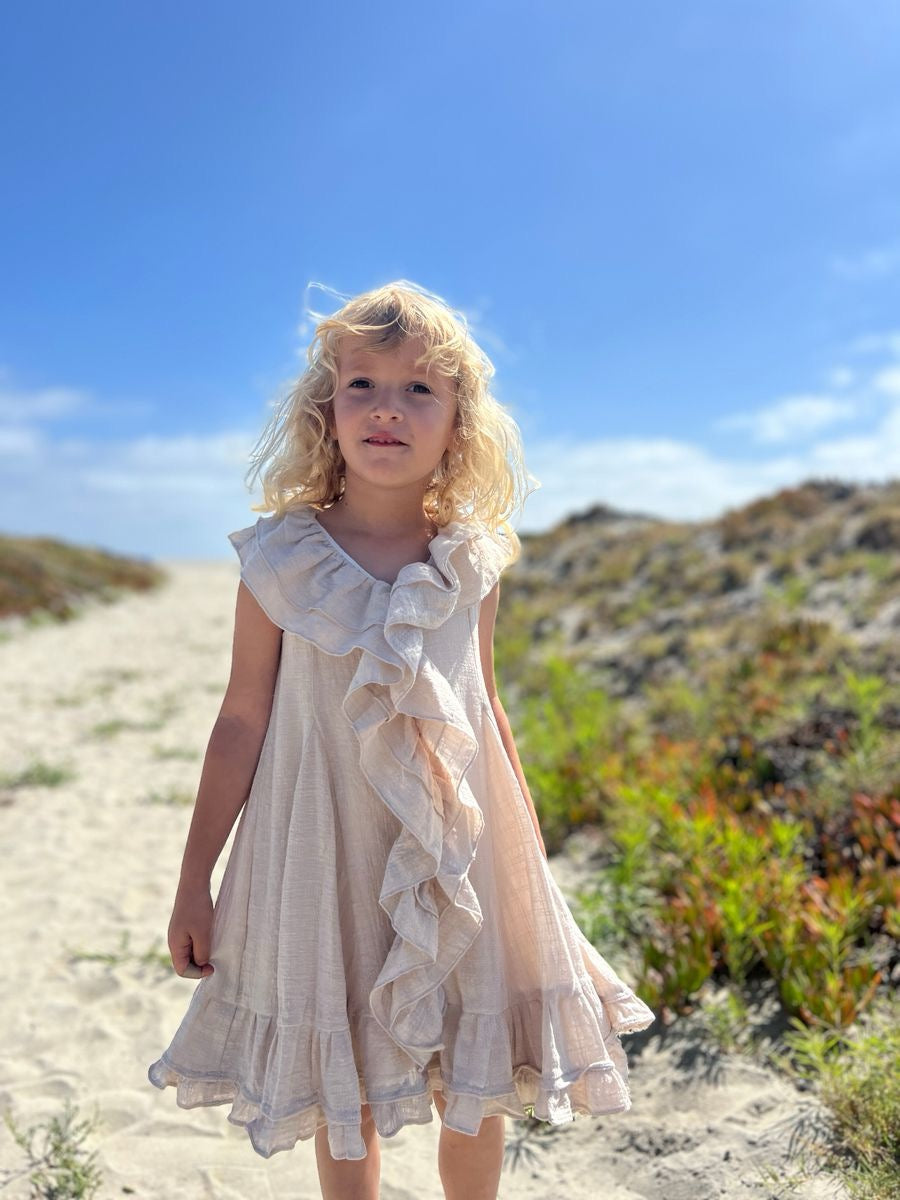 Kimberly Dress - Oatmeal