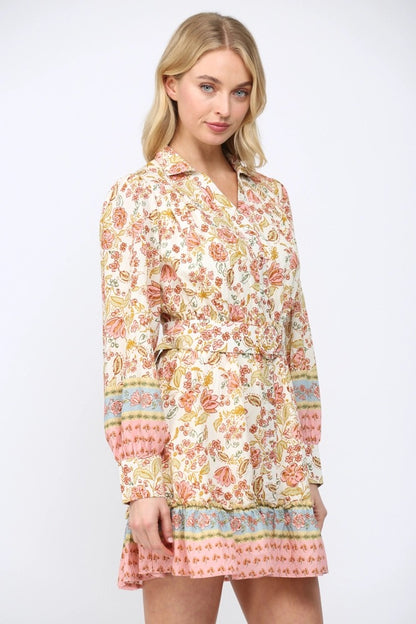 On Vacation Belted Dress