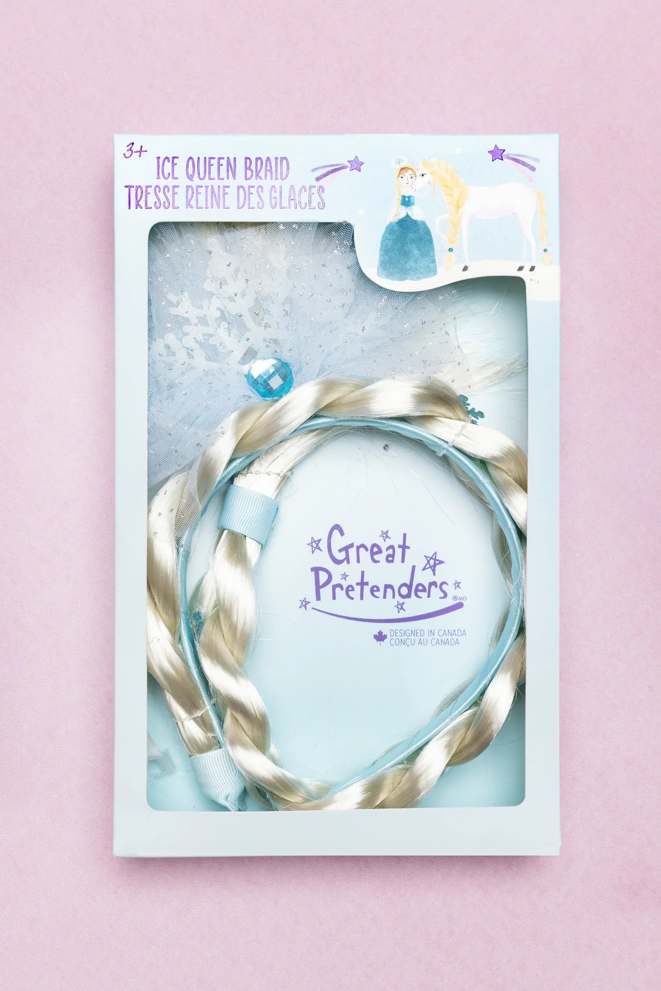 Ice Princess Hair Braid