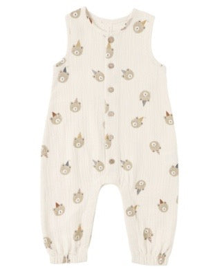 Woven Jumpsuit - Party Bears