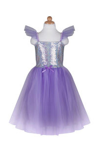 Sequins Princess Dress - Lilac