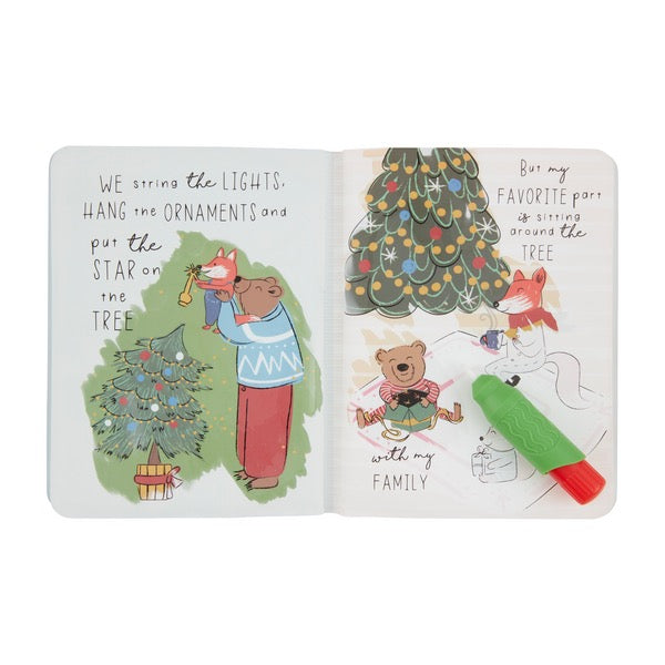 Santas Tree Water Color Wizard Book