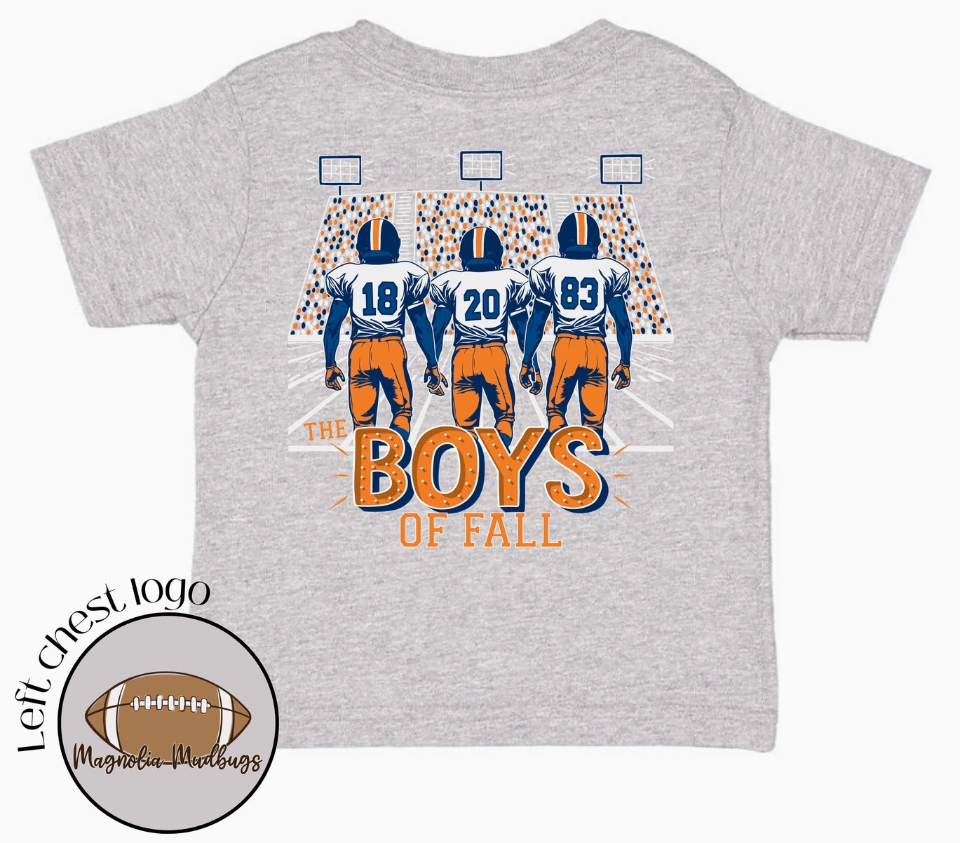 Magnolia Mudbugs "Boys Of Fall" T-shirt