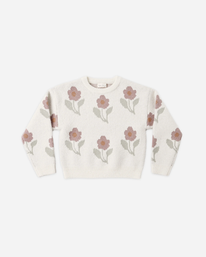 Aspen sweater - Ivory Flower