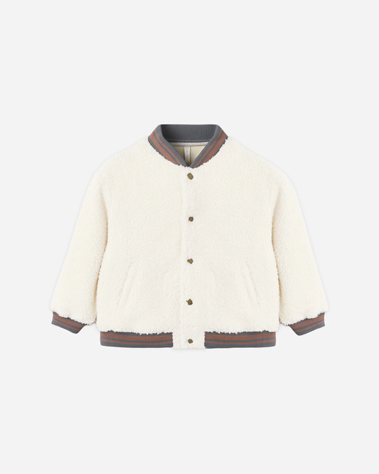 Sherpa Bomber Jacket - Neutral