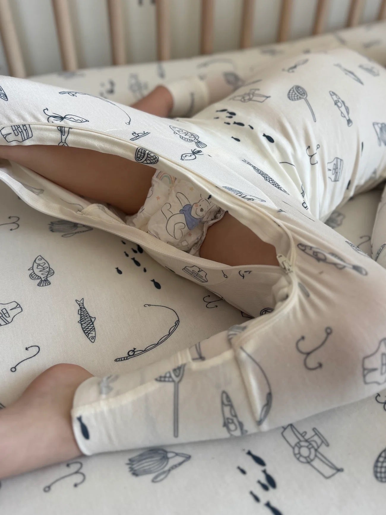 Gunamuna Convertible Pajama - Fishing