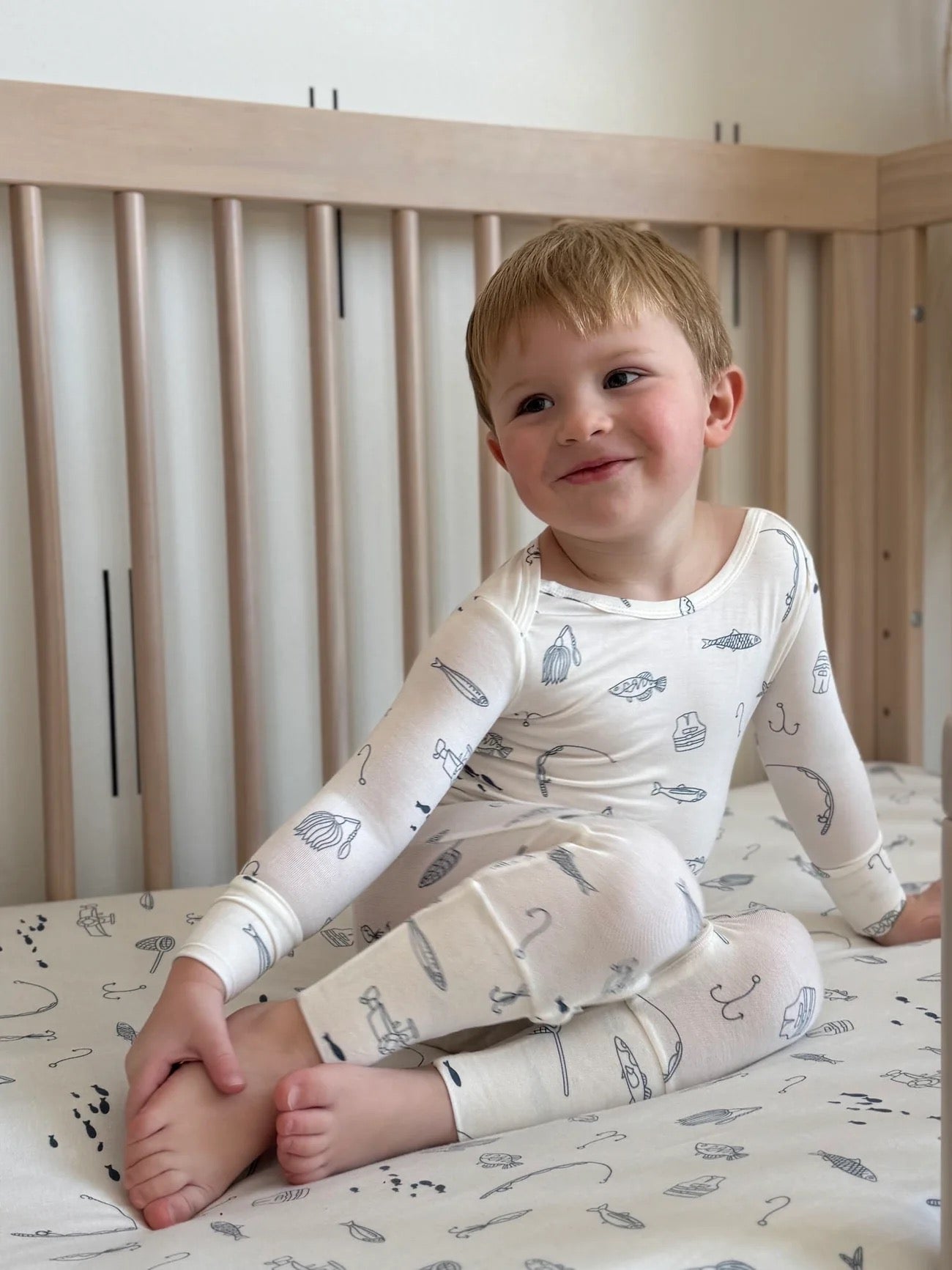 Gunamuna Convertible Pajama - Fishing