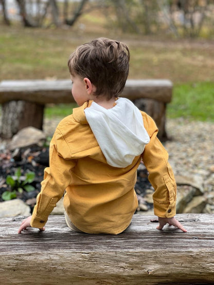 Erin Hooded Woven Shirt