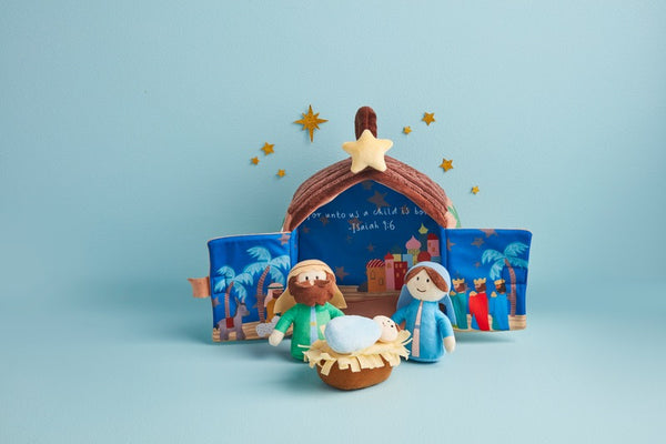 Musical Nativity Plush Set