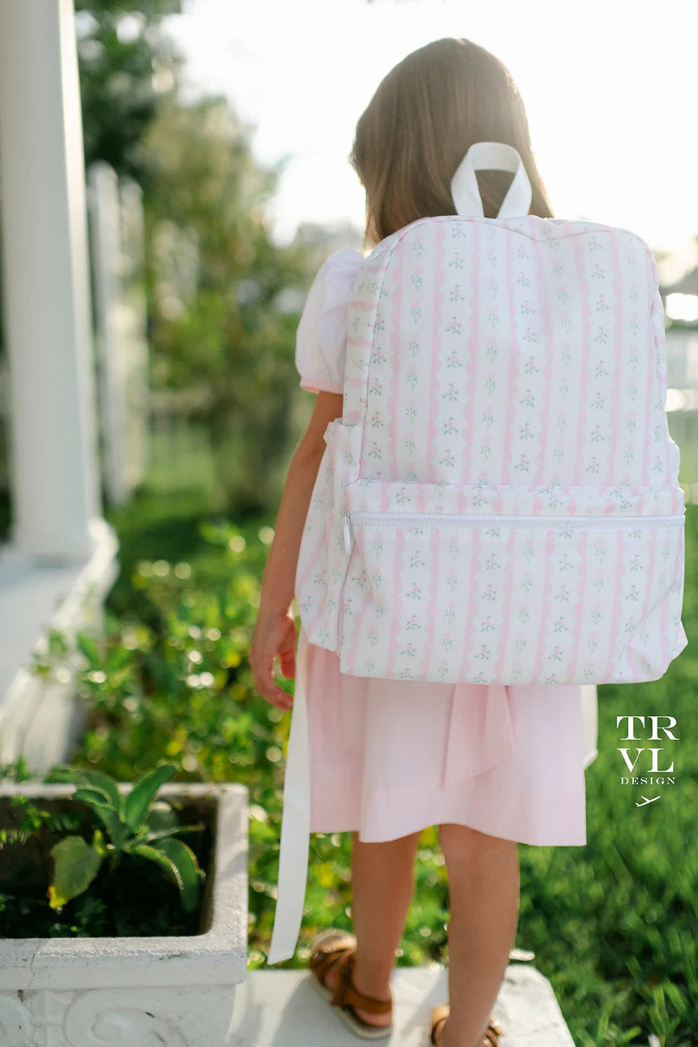 Backpacker - Pink Ribbon Floral Backpack