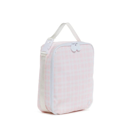 Insulated Lunch Bag - Pink Plaid