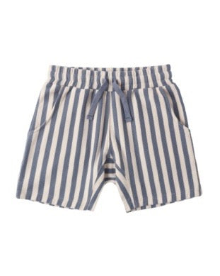 Relaxed Short - Marine Stripe