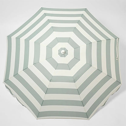 Compact Breach Umbrella - La Palma Sage Stripe
