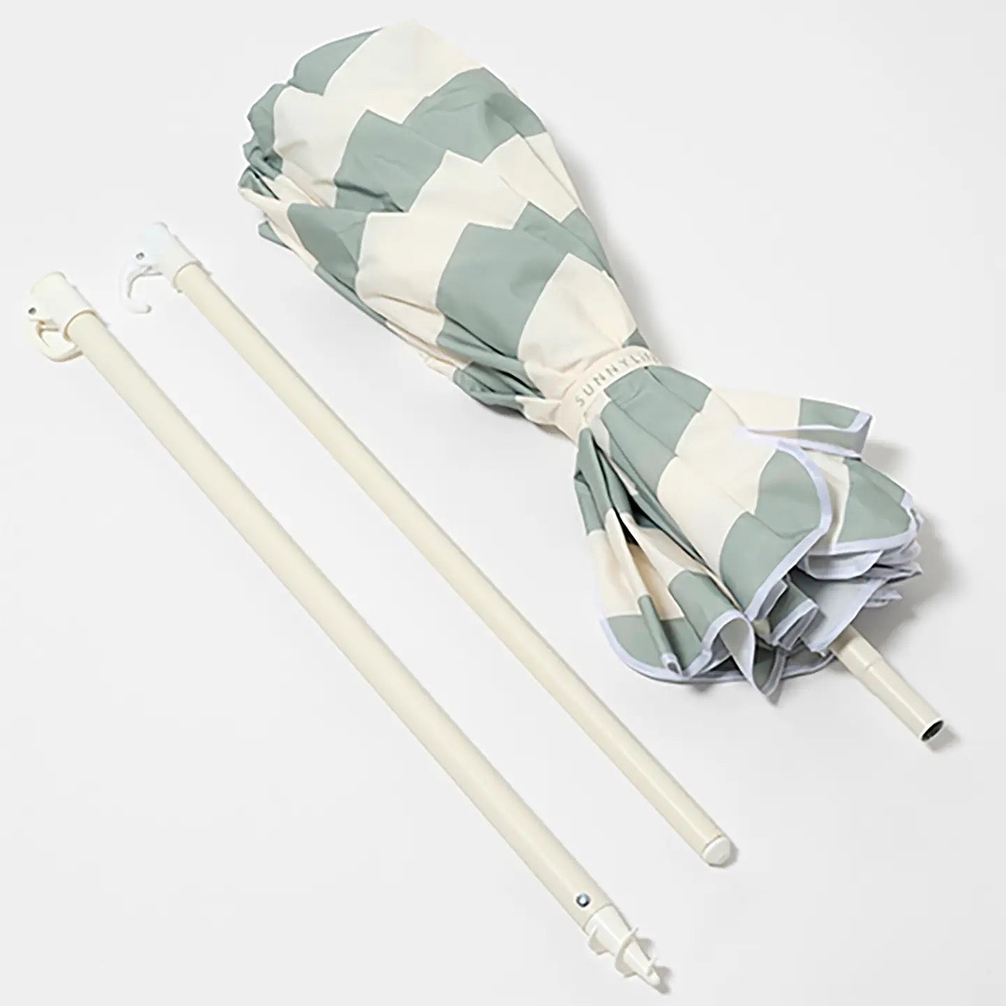 Compact Breach Umbrella - La Palma Sage Stripe
