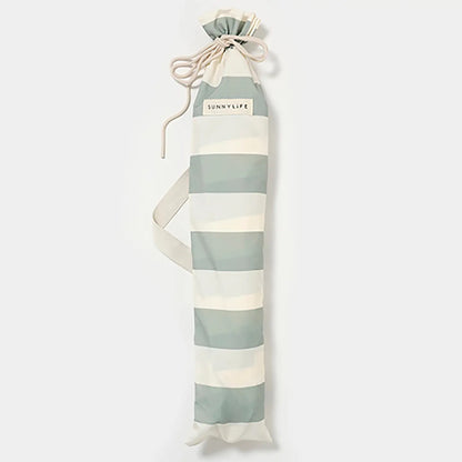 Compact Breach Umbrella - La Palma Sage Stripe