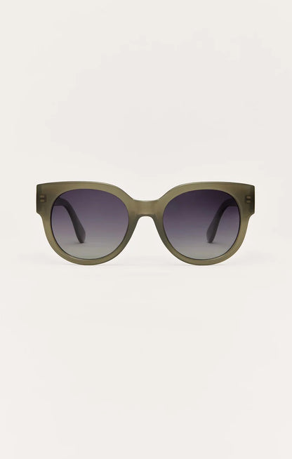 Lunch Date Polarized Sunglasses - Olive