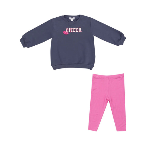 Cheer Sweatshirt and Leggings Set