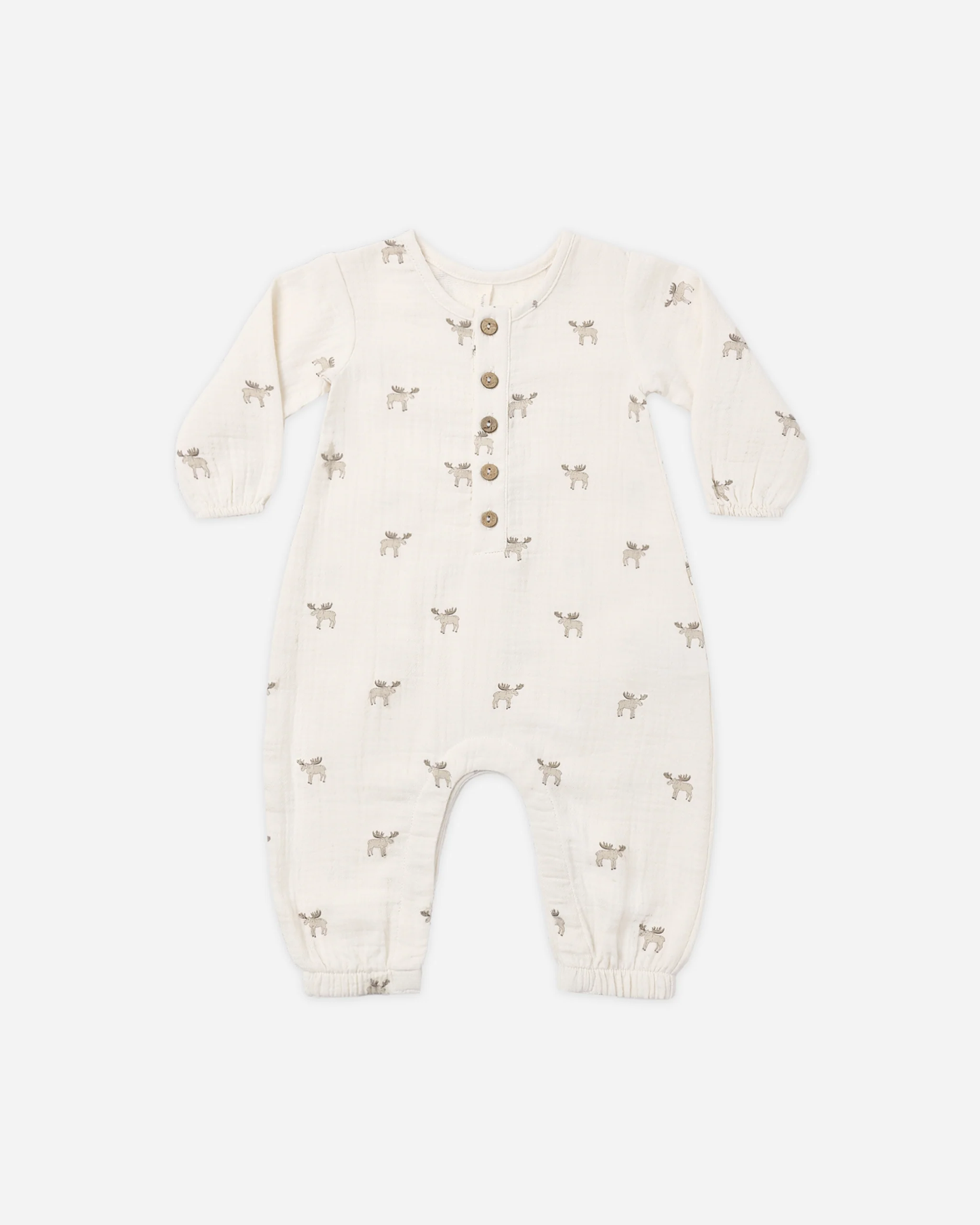 Woven Jumpsuit - Moose