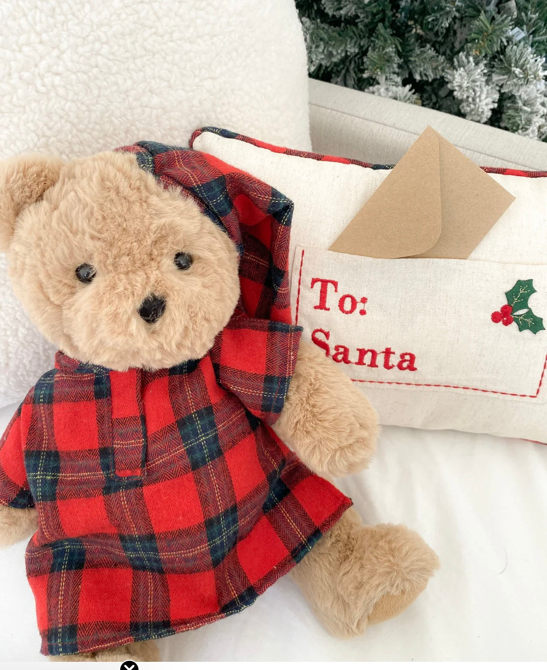 Dear Santa Accent Pillow