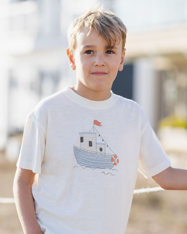 Relaxed Tee - Tug Boat