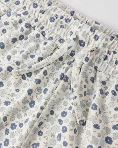 Mosie Set - Blue Ditsy