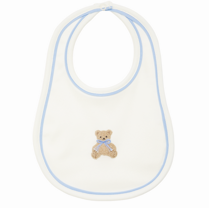 Bear Hugs Bib - Sky Blue