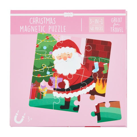 Christmas Magnetic Puzzle - Pink