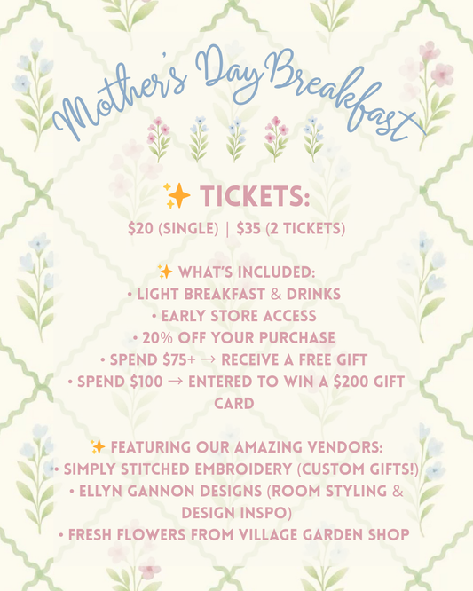 Mother's Day Breakfast