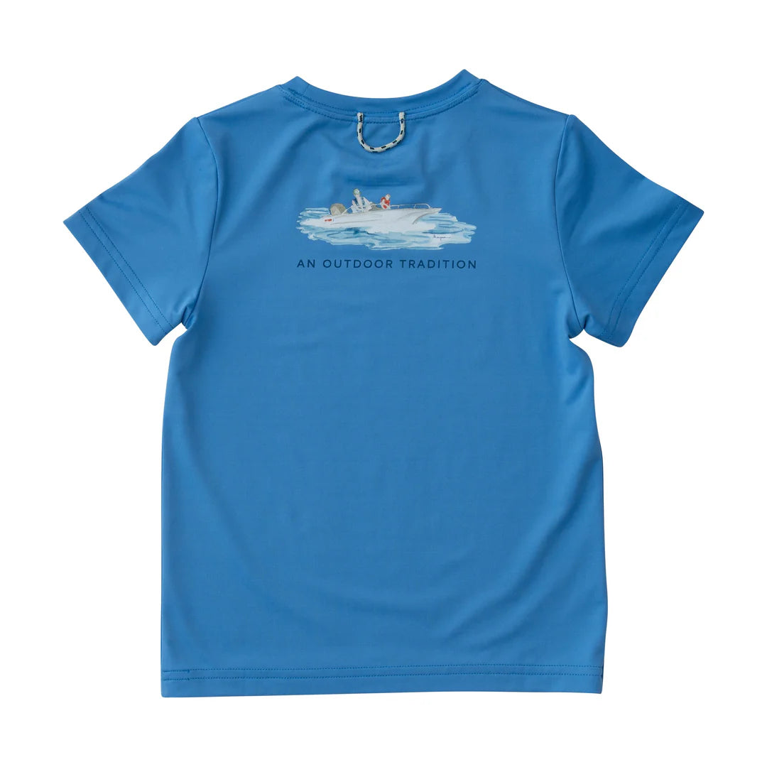 Fishing Boat Pro Performance Fishing T-Shirt