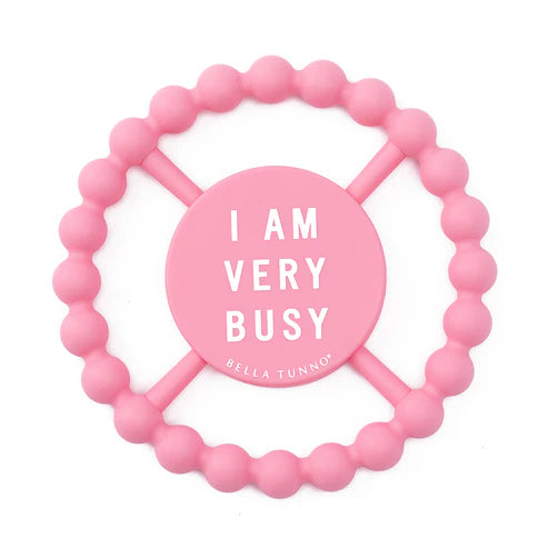 I Am Very Busy Teether Ring