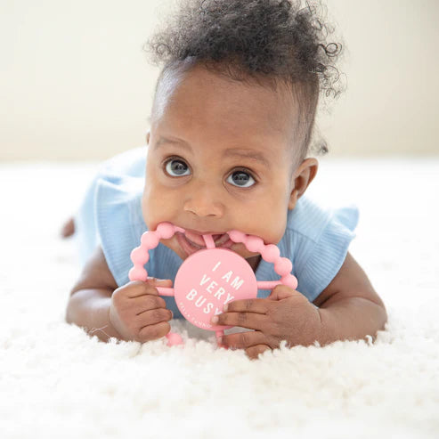 I Am Very Busy Teether Ring