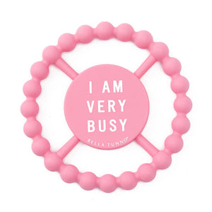 I Am Very Busy Teether Ring