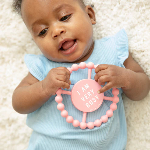 I Am Very Busy Teether Ring