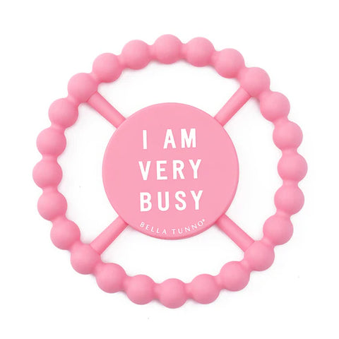 I Am Very Busy Teether Ring