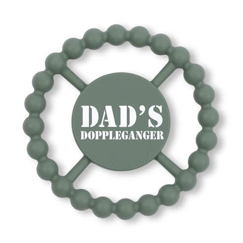 Dads Doppelganger Teether Ring