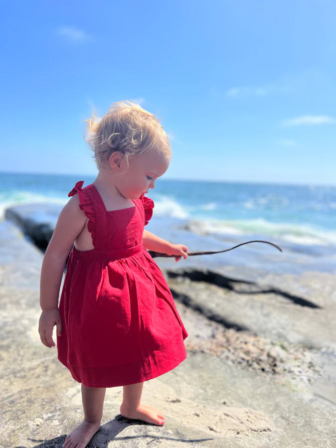 Maeve Dress - Red